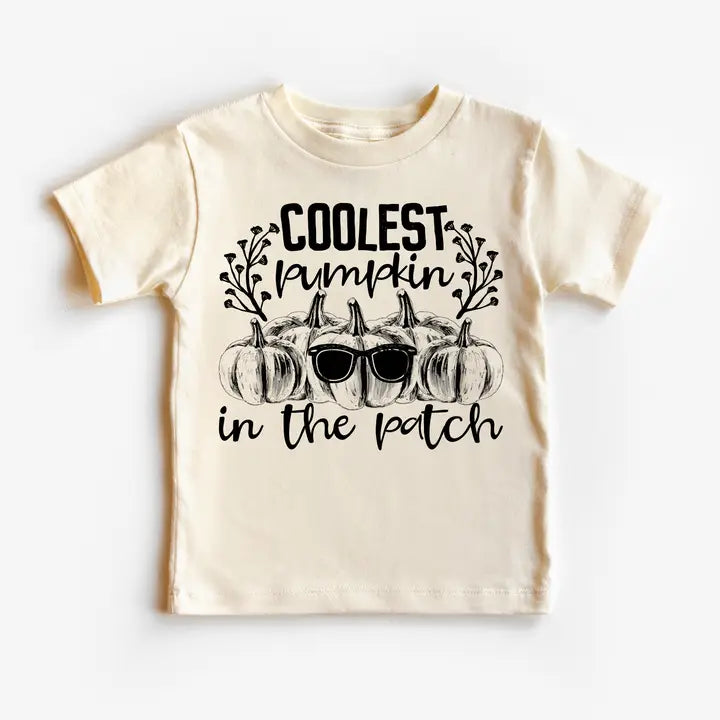 Coolest Pumpkin in the Patch Retro Boys