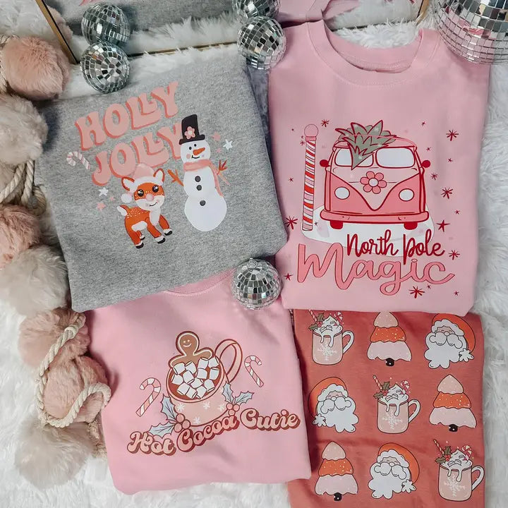 Girl's Christmas Collection Tees