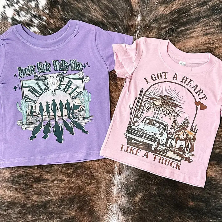 Girls Country Music Tees Collection